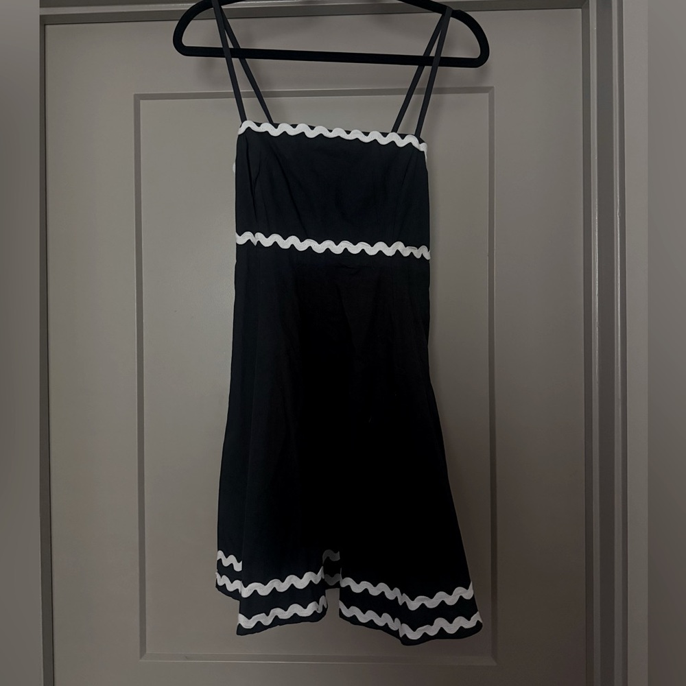Black and white sun dress